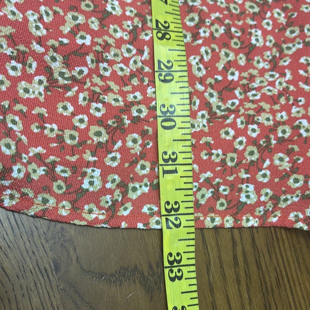 Floral Red Jumpsuit - Picture 12 of 14